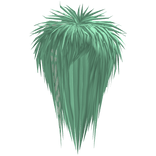 Σ（✸д＠；）unkept scene hair || green