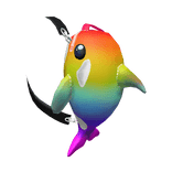 Sea Shepherd Orca Backpack Rainbow