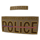 Secret Service Billdozer Back Patch | Strandhogg