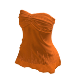 Sequin Tube Top (Orange)