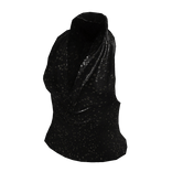 Sequin Glitter Black Halter Top