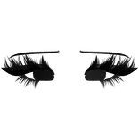 ♡ serene lashes (black)