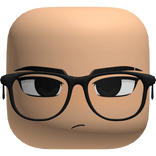 Serious Intimidating Face with Glasses