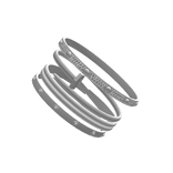 Set Of Luxury Bracelets Silver [R]