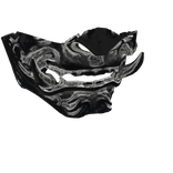 Shadow Ronin Samurai Menpo Mask