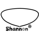 Shannon necklace in black 