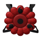 Sharigan backpack (uchiha)