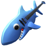 Shark Guitar | Baby Blue