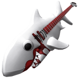 Shark Guitar | Deadly White