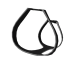 Shark Tail Harness (White)