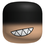 Sharp Teeth Face - Light