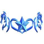 ⭐Shiny Blue Star Sigil Crown⭐