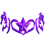 ⭐Shiny Magenta Star Sigil Crown⭐