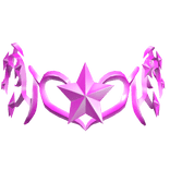 ⭐Shiny Pink Star Sigil Crown⭐