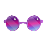 Shiny pink steampunk goggles