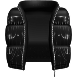 Shiny Puffer Vest Jacket Black [1.0]