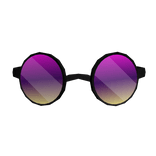 Shiny Purple Steampunk Goggles