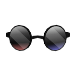 Shiny Red and Blue Steampunk Goggles