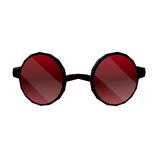 Shiny Red Steampunk Goggles