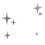 Shiny Y2K Star Bling in Silver 