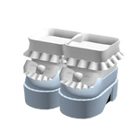 Blue Doll Platform Shoes