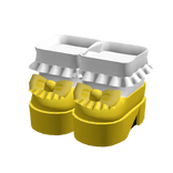 Gold Doll Platform Shoes