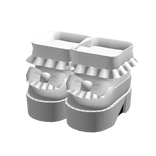 White Doll Platform Shoes