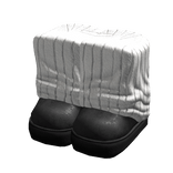 Cute Cozy Boots w/ Warmers (Black)