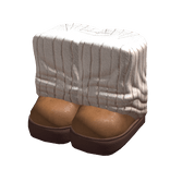 Cute Cozy Boots w/ Warmers (Brown)