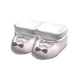 ♡ cute pink flats with socks