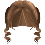 ♬꒰┊short curled caramel pigtails