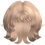 Short Cute Messy Wolfcut Blonde Hair