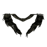 Short Dark Green Neck Scarf