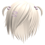 ♡ : short kawaii messy hair in beige