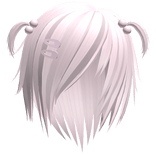 ♡ : short kawaii messy hair in pink