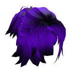 Short Messy Wolf Cut w/ Bun