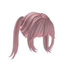 Short Pink Pigtails Hair
