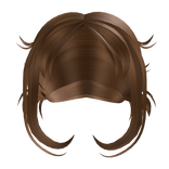 Short Pretty Messy Hair Light Brown