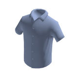 Short-sleeved shirt : Blue
