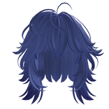 Short Wolf Cut (Blue)