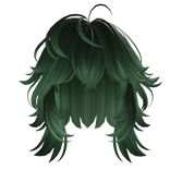 Short Wolf Cut (Green)