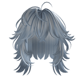 Short Wolf Cut (Sky Blue)