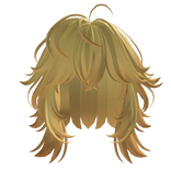 Short Wolf Cut (Yellow)