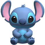 (shoulder) blue alien bunny