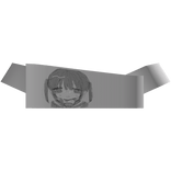 shy anime shirt in white 