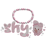 ✿ ︵ shy jumbo necklace ˚ 𝜗𝜚 ｡˚