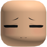 sick worried anime face mask