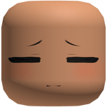 sick worried anime face mask