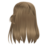 Side Pigtail in Blonde