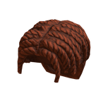 Sideswept Dreads - Red